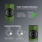 OLIGHT ArkPro EDC linterna plana recargable, luz de bolsillo, OD verde CW