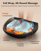 Masajeador de pies Shiatsu con calor