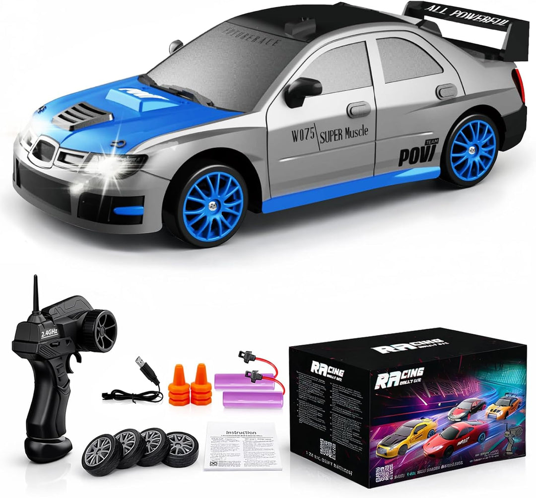 Auto de control remoto RC Drift Car 2.4GHz Escala 1:24 4WD 15KM\/H...