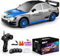 Auto de control remoto RC Drift Car 2.4GHz escala 1:24 4WD 15KM/H Modelo de vehículo, F-gris