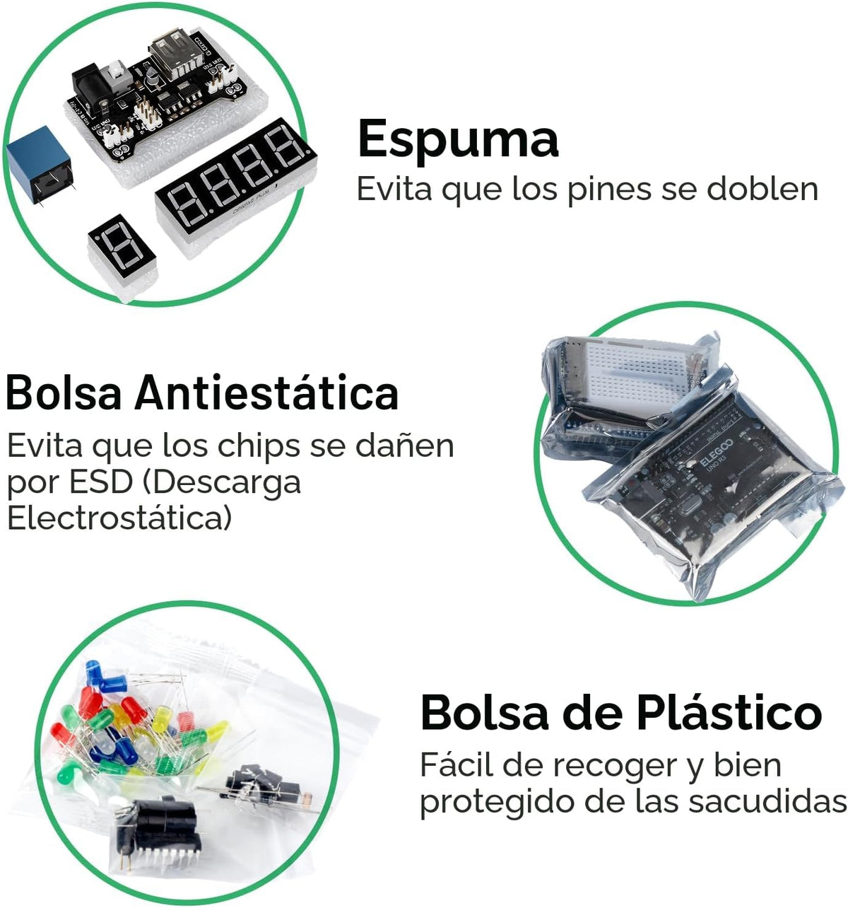 Súper kit de iniciación Proyecto Uno Elegoo con tutorial para Ardui...