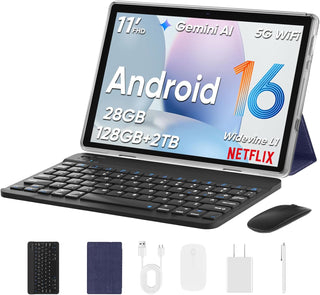Tablet Android 16 actualizada 2026, tabletas Android de 11 pulgadas...