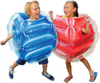 BANZAI: Bump N' Bounce Body Bumpers, Game de Bumping & Bopping, 2 Bumpers Included en Red & Blue, Fun & Safe Cushion Inflatable Surface, para Ages 4 y up
