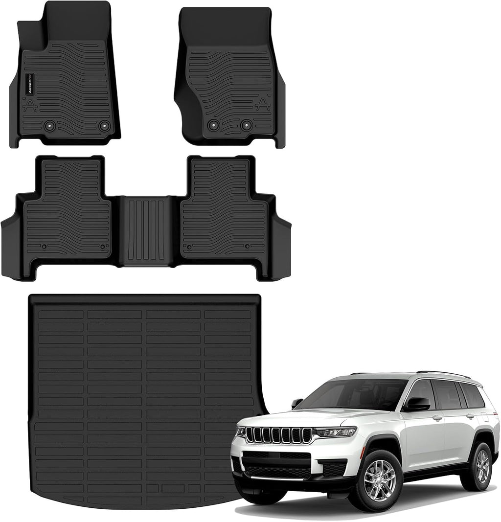 AUXKO Alfombrillas para todo tipo de clima para Jeep Grand Cherokee 2022