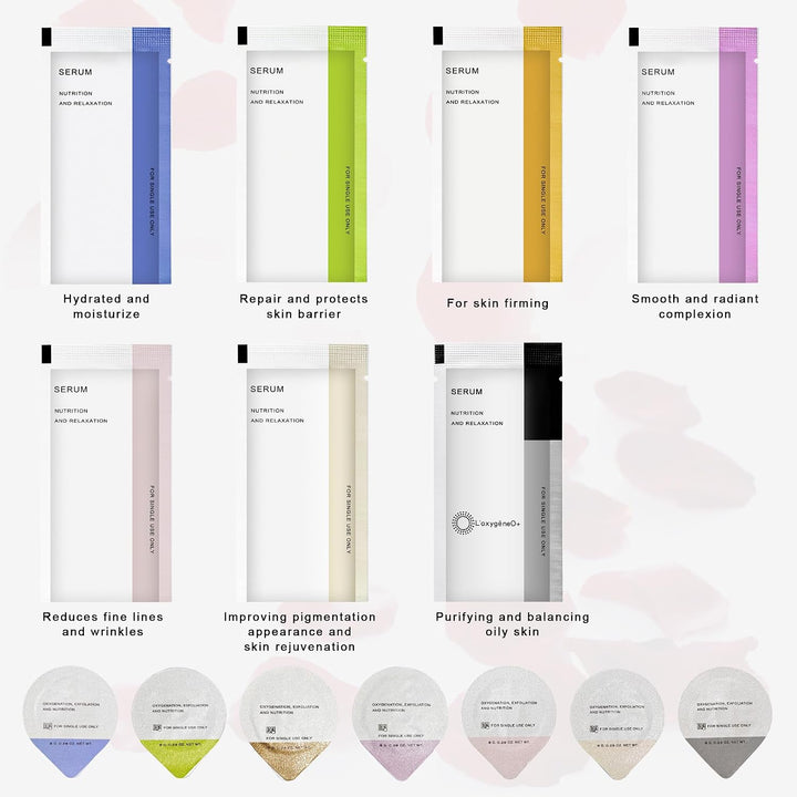 Elitzia Kit facial de CO\u2082 - 6 juegos\/caja para máquina facial...
