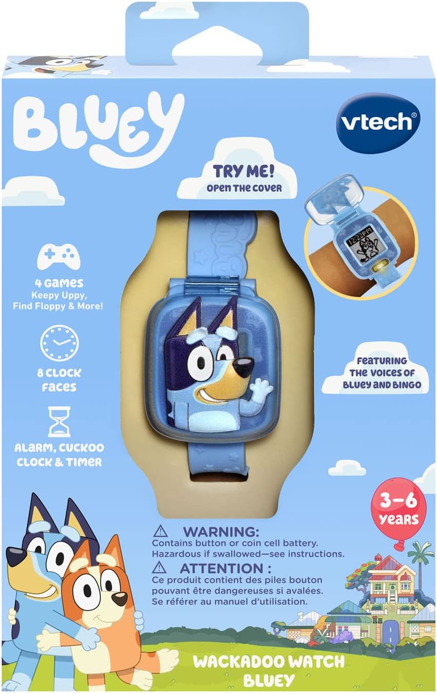 VTech Reloj Bluey Wackadoo, Bluey