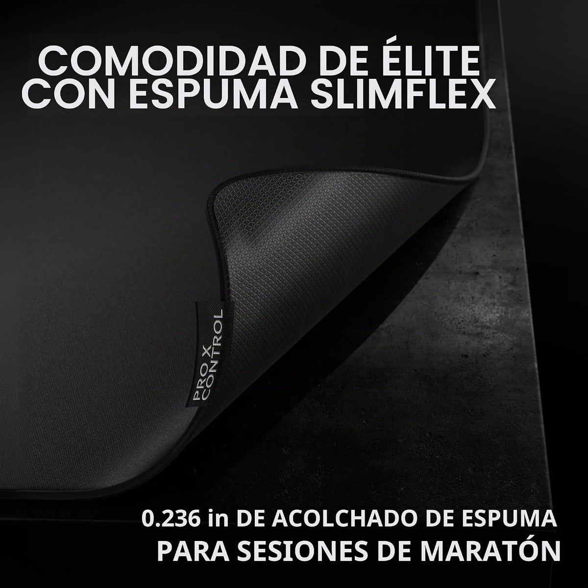 Logitech G PRO X Control - Alfombrilla de ratón para juegos, tamaño grande