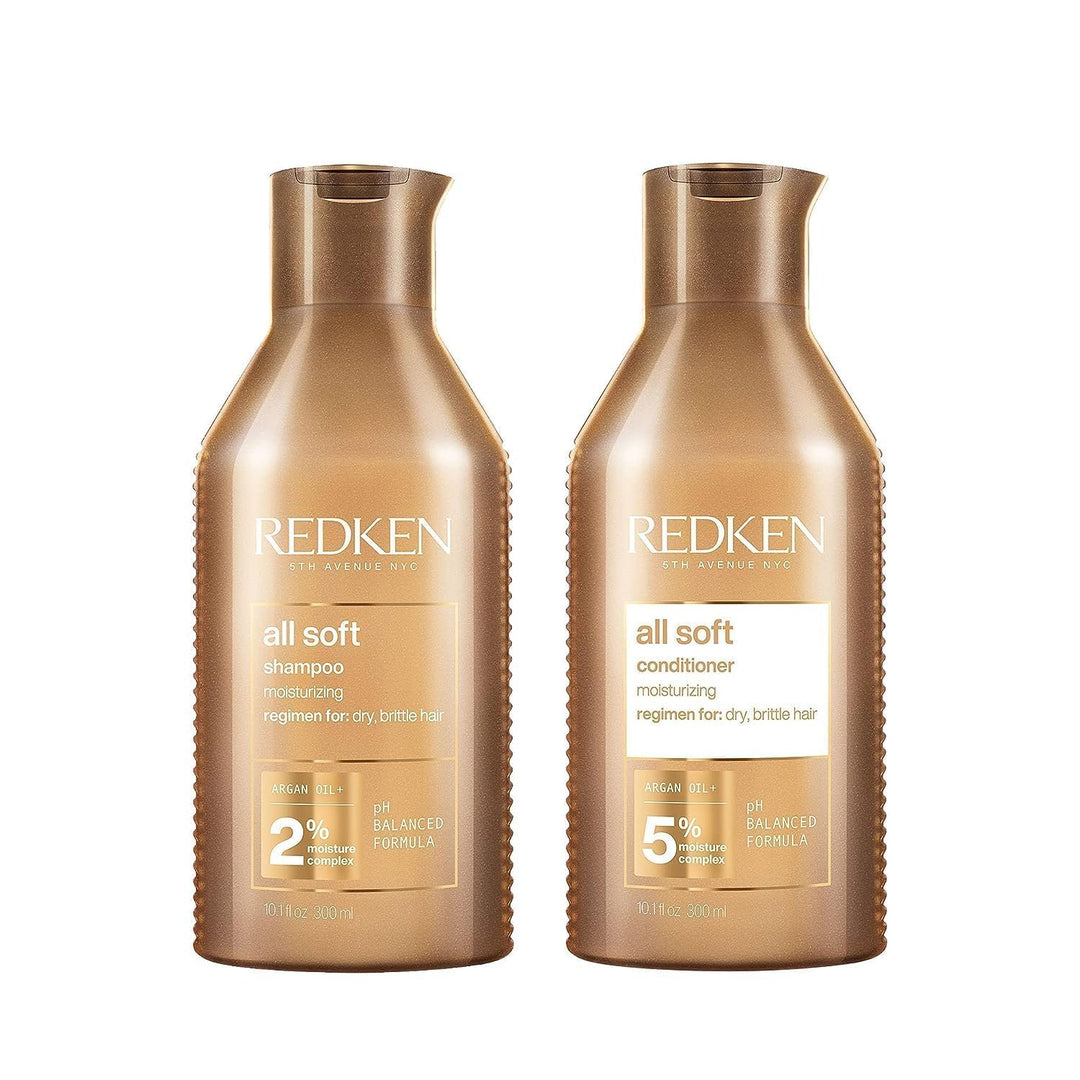 Set de champú y acondicionador Redken All Soft \u2013 para cabello...