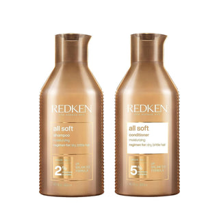 Set de champú y acondicionador Redken All Soft \u2013 para cabello...