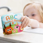 Juego de 12 libros de baño Super Bath (frutas, amigos del océano, ABC, libros de números; libros de baño de reconocimiento de color, incluyendo temas de color amarillo, verde, rojo y azul, libros de