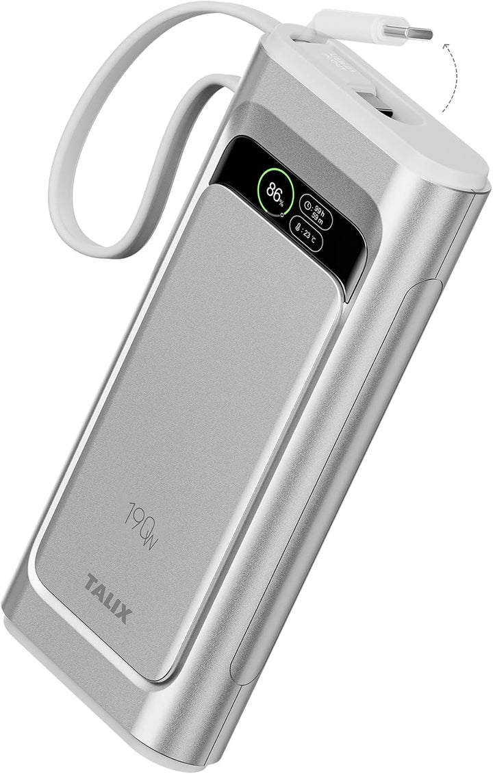 TALIX Banco de energía para laptop, cargador portátil de 20000 mAh,...