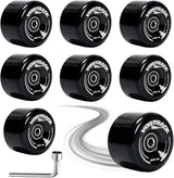 VORTRACK 78A - Ruedas para patines cuádruples paquete de 8
