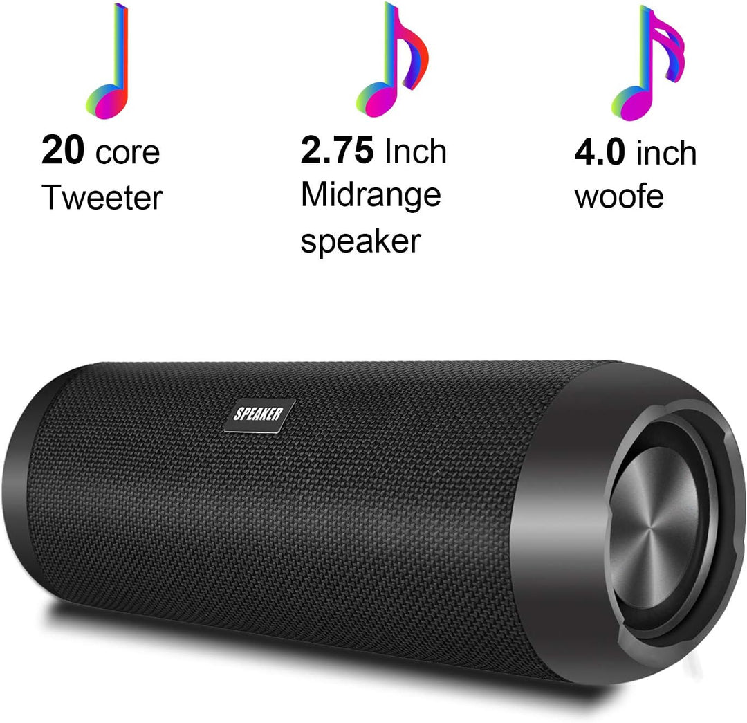 Altavoces Bluetooth, altavoz portátil de 30 W, sonido estéreo fuert...