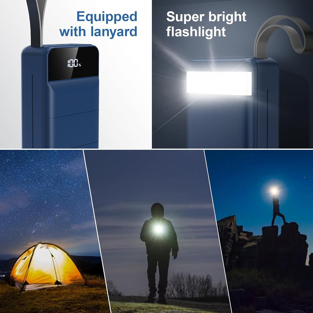 Cargador portátil Banco de energía 60000mAh Carga rápida 22.5W PD4....