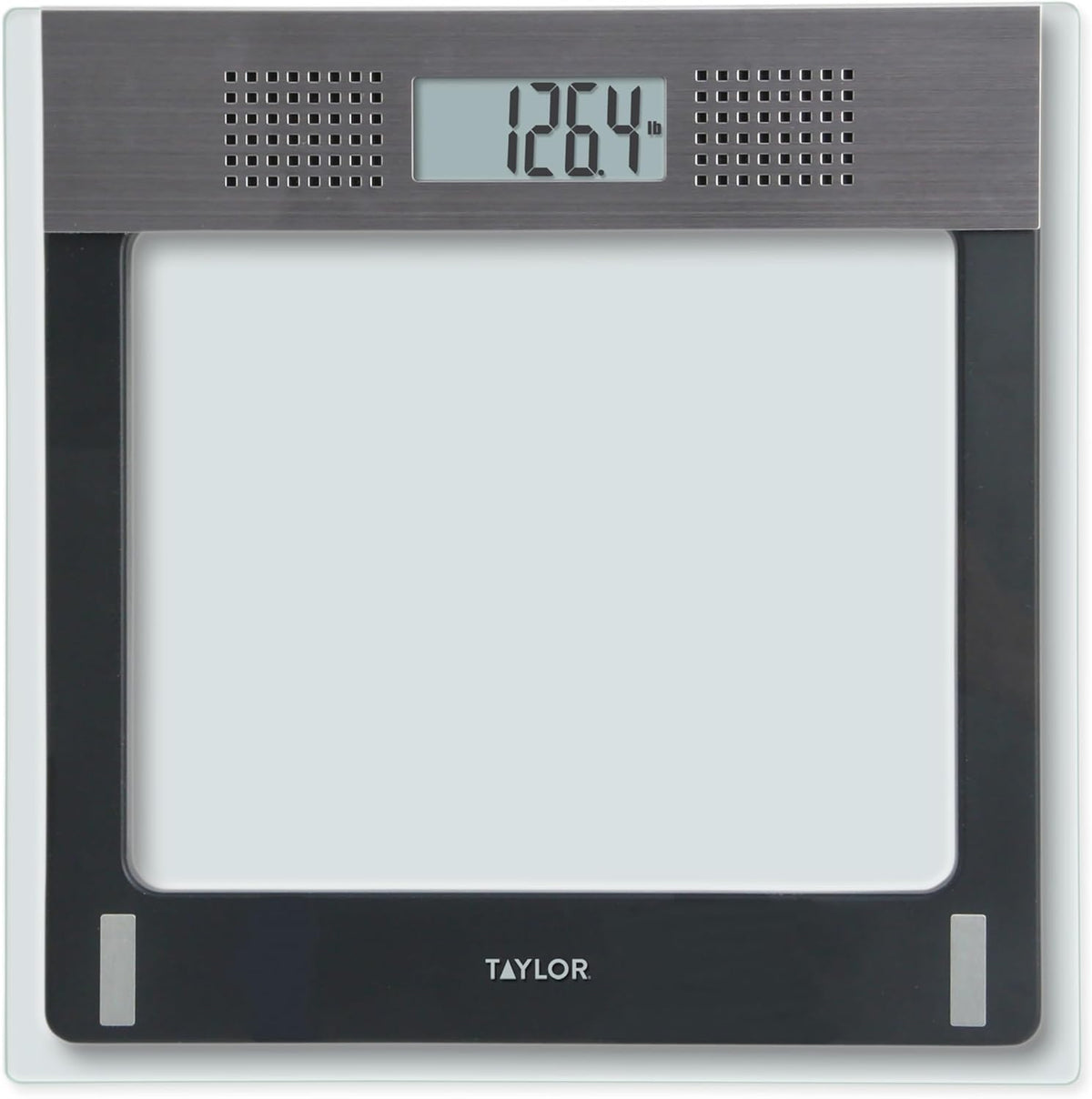 Taylor Precision Products balanza parlante electrónica de vidrio.