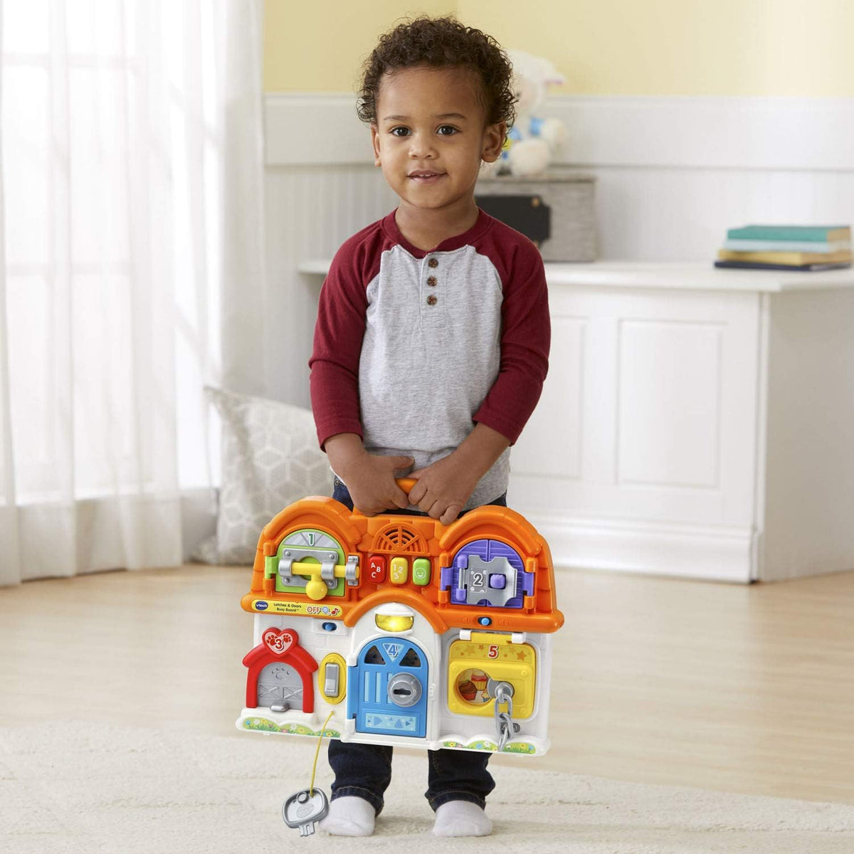VTech Tablero de pestillos y puertas de actividades