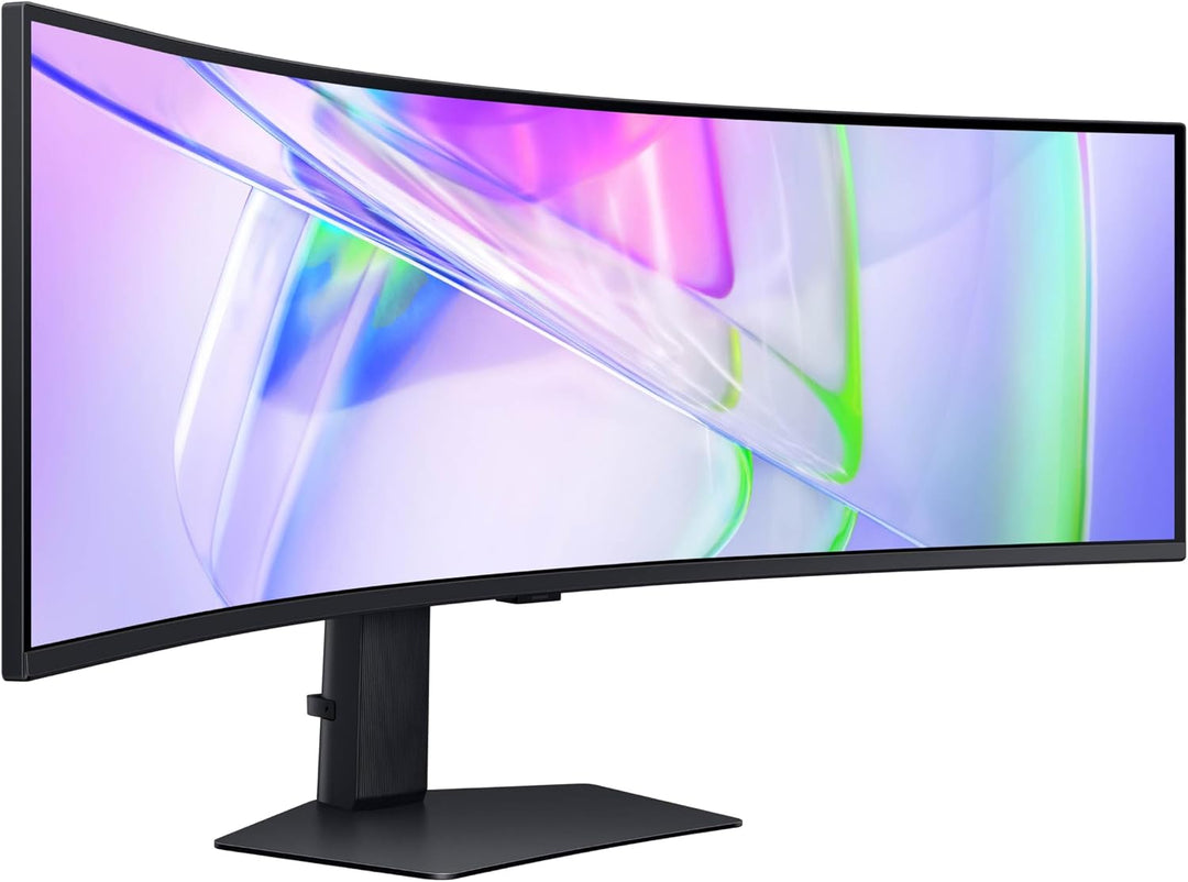 Samsung 49\u201D Monitor de Computadora Ultraancho Curvo Dual QHD p...