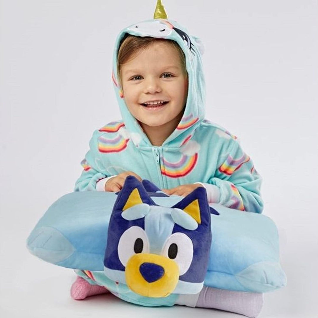 Pillow Pets Juguete de peluche de 16 pulgadas Bluey, BBC Studios pa...