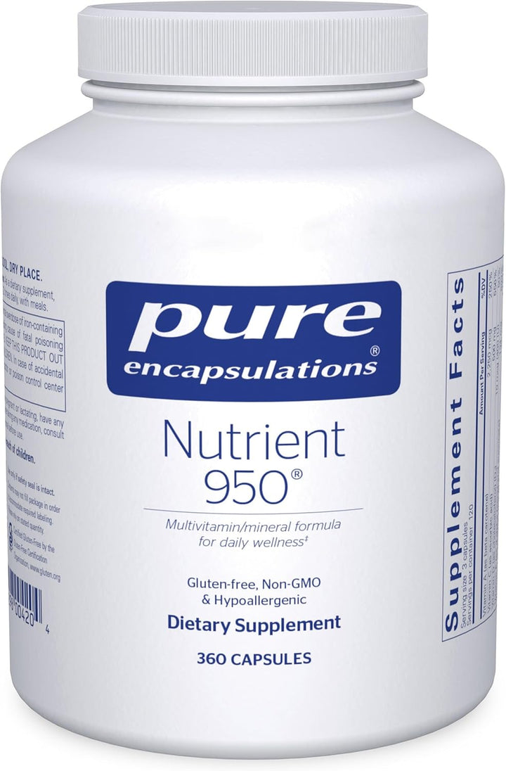Pure Encapsulations Nutrient 950 | Suplemento mineral multivitamíni...