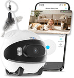 Hiseeu Cámara de seguridad inalámbrica de 5MP para interiores, compañero de