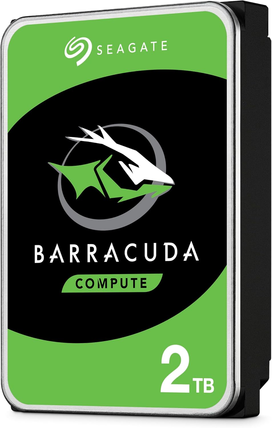 Seagate BarraCuda - Disco duro interno de 2 TB, SATA de 3.5 pulgada...