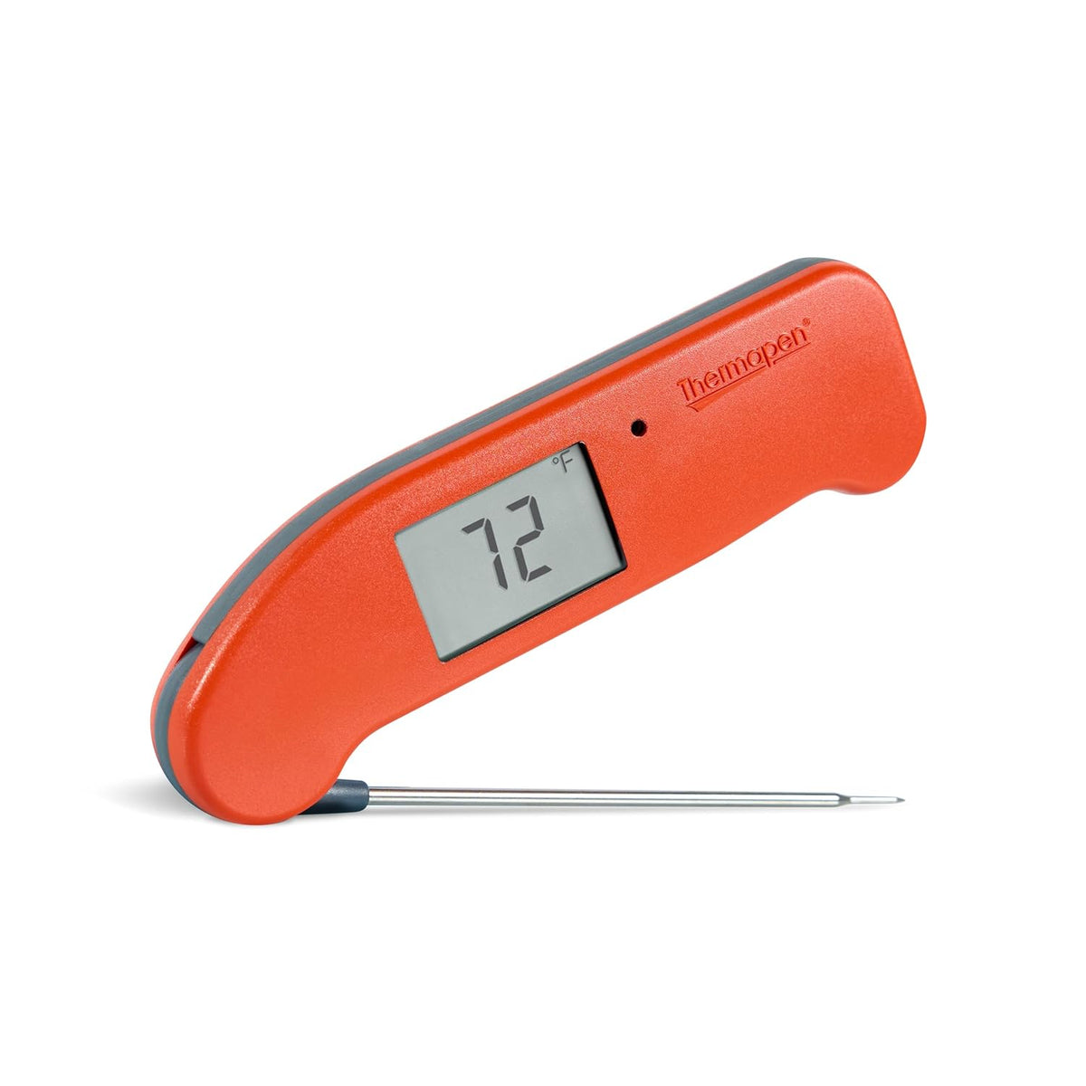 ThermoWorks Thermapen ONE - Termómetro de lectura instantánea recomendado n.º 1, color rojo pimienta de cayena