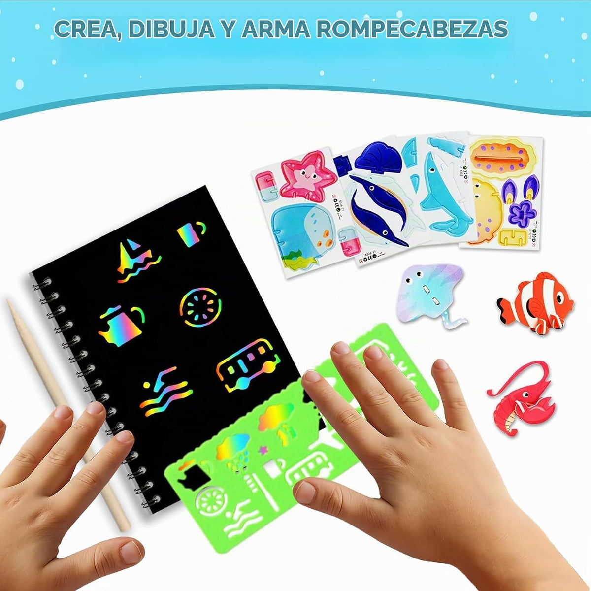 ZMLM Paquete de 24 cuadernos con diseño de arco iris para niños, recuerdos
