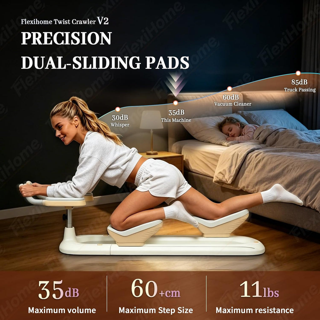 Twist Crawler V2, entrenador de torsión y estiramiento de columna vertebral, dispositivo de giro de cintura central para gimnasio en casa, estiramiento de cuerpo completo y entrenamiento abdominal