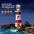 City Sunrise Lighthouse - Juego de ladrillos de