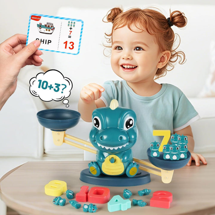 ISMETACU Juego de equilibrio de dinosaurios para niños \u2013 Juego...