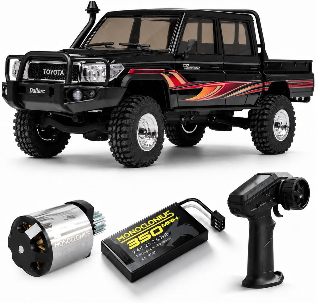 UDIRC UCX1801PRO Camión de sendero sin escobillas escala 1/18, oruga rc