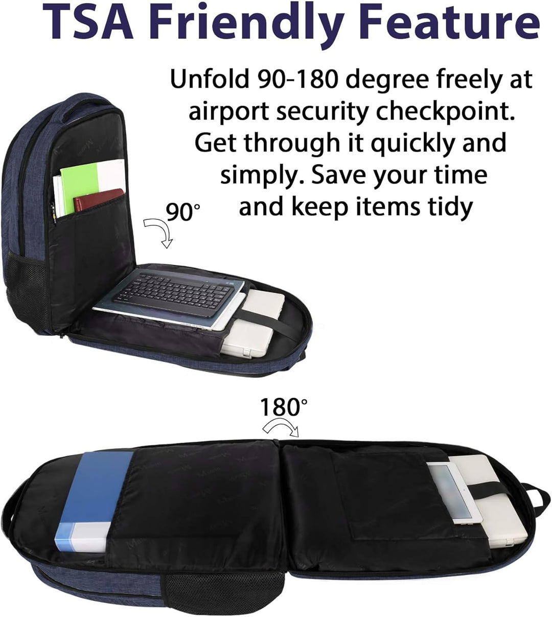 MATEIN Mochila extra grande para laptop para hombres, mochila de vi...