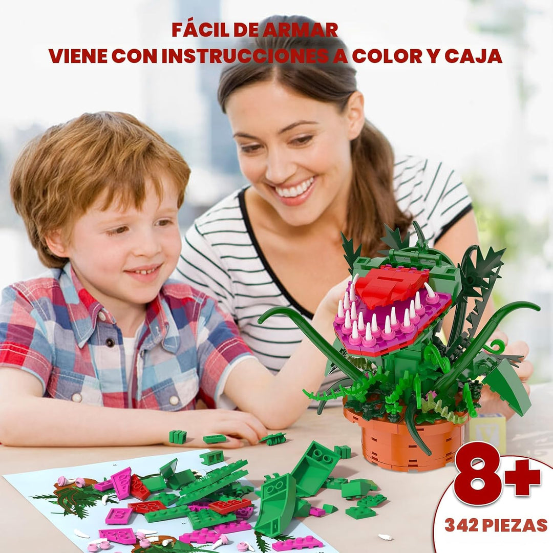 aphpaio Audrey 2 Juegos de Juguetes de Construcción de Planta Pirañ...
