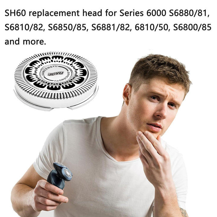 SH60 - Cabezales de repuesto compatibles con Philips Norelco Series...
