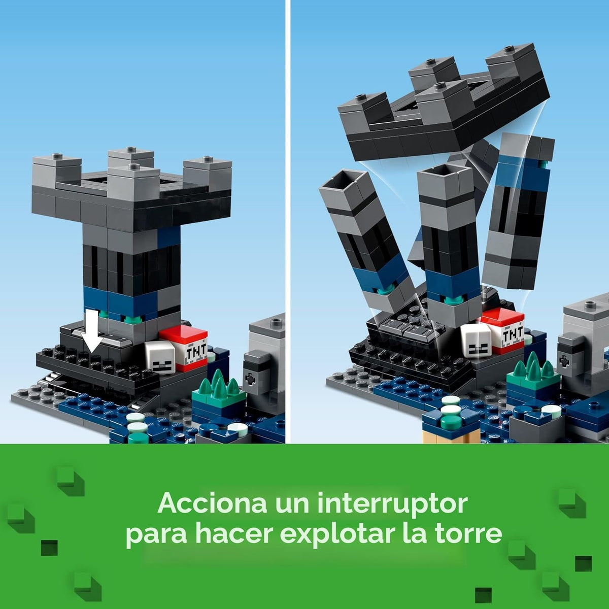 LEGO Minecraft The Deep Dark Battle Set 21246 Biome