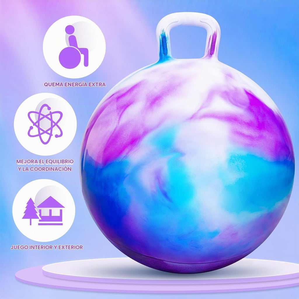 Pelotas de tolva para niños de 6 a 12 años, pelota inflable de 20
