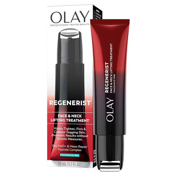 Olay Regenerist - Rodillo de cuello y cara, crema para el cuello pa...