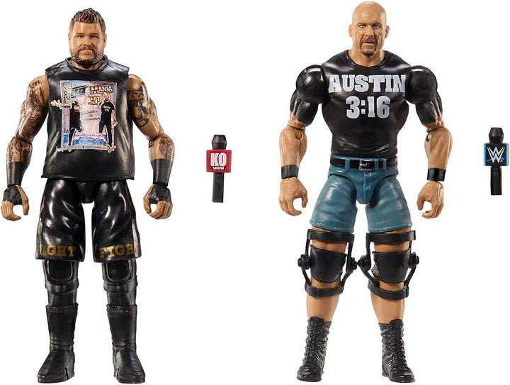 Mattel WWE Main Event Championship Showdown - Juego de 2 figuras de...