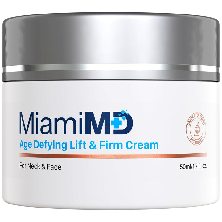 MiamiMD Crema facial para mujer que desafía la edad, levanta y reaf...