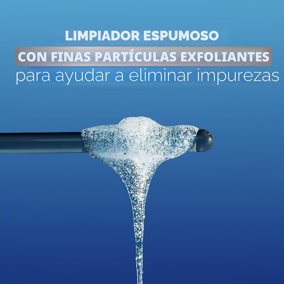 NIVEA MEN Exfoliante facial de limpieza profunda de hidratación máx...