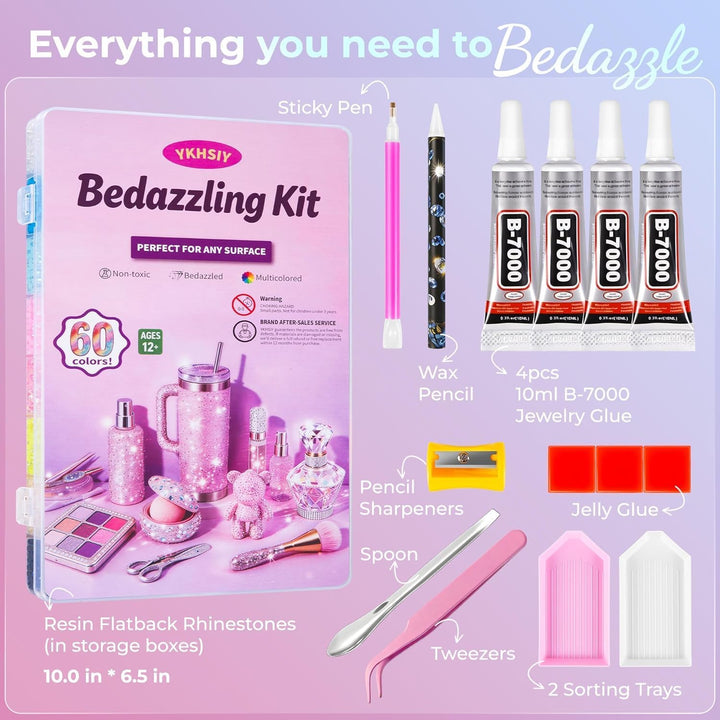 Bedazzling Kit de 40000 piezas de diamantes de imitación de resina...