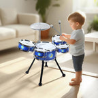 Drum Set para Toddlers - Upgraded Kids Musical Toy para 3-5 Boys Girls