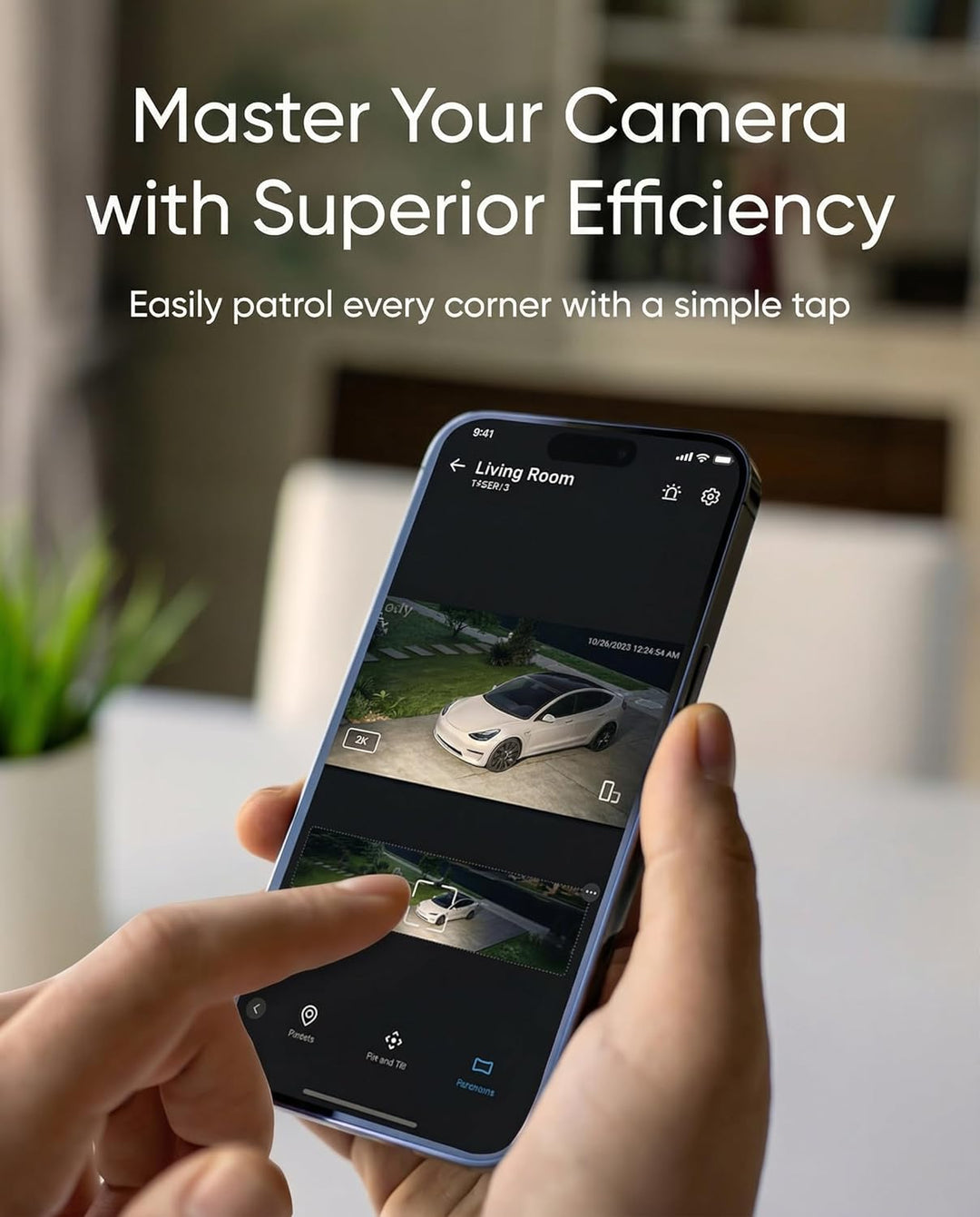 Cámara Reflector Eufy Security E30, Cámara de Seguridad para Exteri...