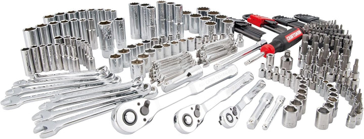 CRAFTSMAN Juego de herramientas mecánicas de 230 piezas, juego de l...