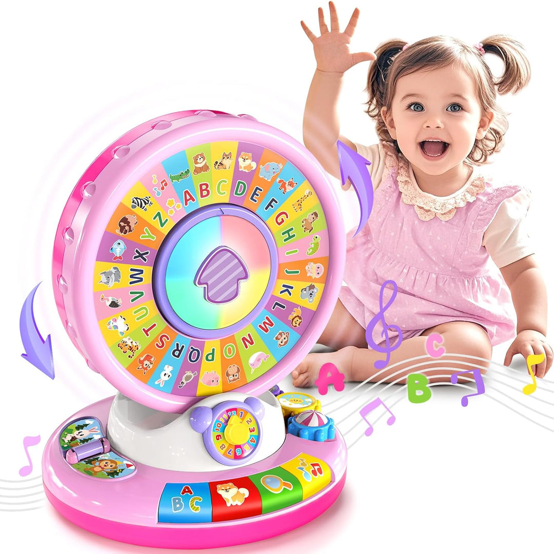Juguetes para niños de 1, 2 y 3 años, niños y niñas, Alfabeto music...