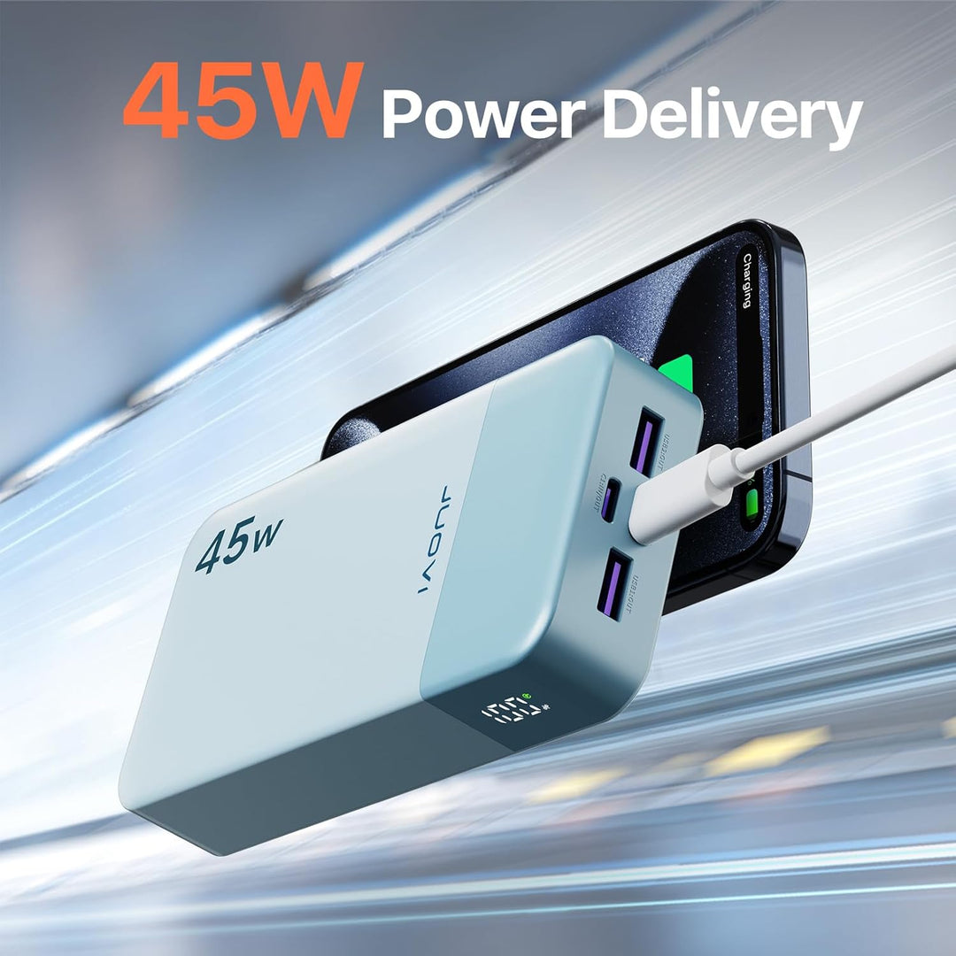 JUOVI J2621 Banco de Energía Cargador Portátil, Paquete de Batería...