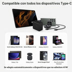 Cargador USB C tipo C cargador de carga rápida 12FT 45W Samsung
