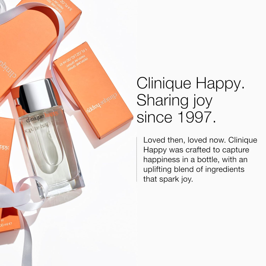 Clinique Happy Eau de Parfum Spray | Notas de pomelo, bergamota, fl...