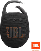 JBL Clip 5 - Altavoz Bluetooth ultraportátil, impermeable y a prueba de polvo, sonido Big JBL Pro con graves intensos, mosquetón integrado, hasta 12 horas de juego, fabricado en parte con materiales