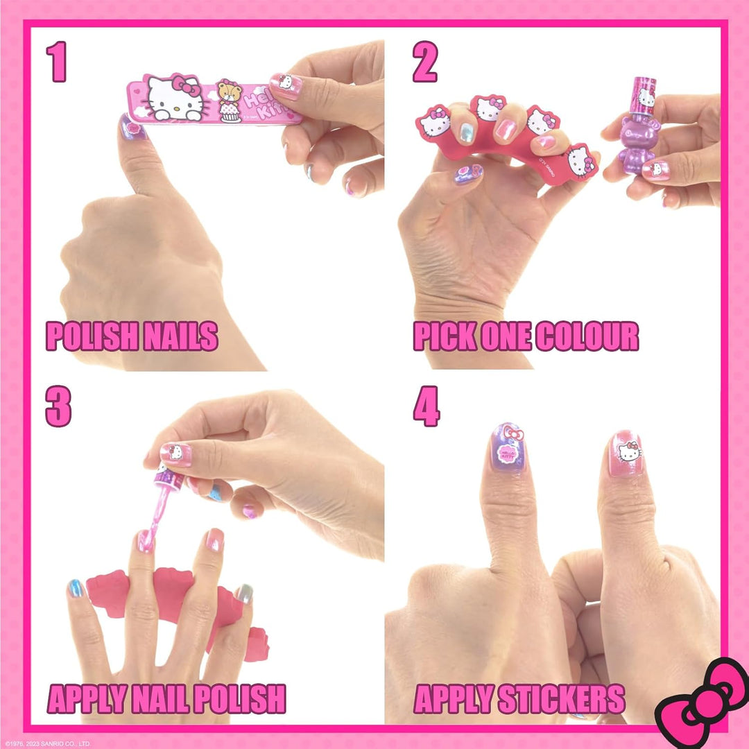 Set de Maquillaje Iluminado Hello Kitty para Niñas de Townley Girl,...